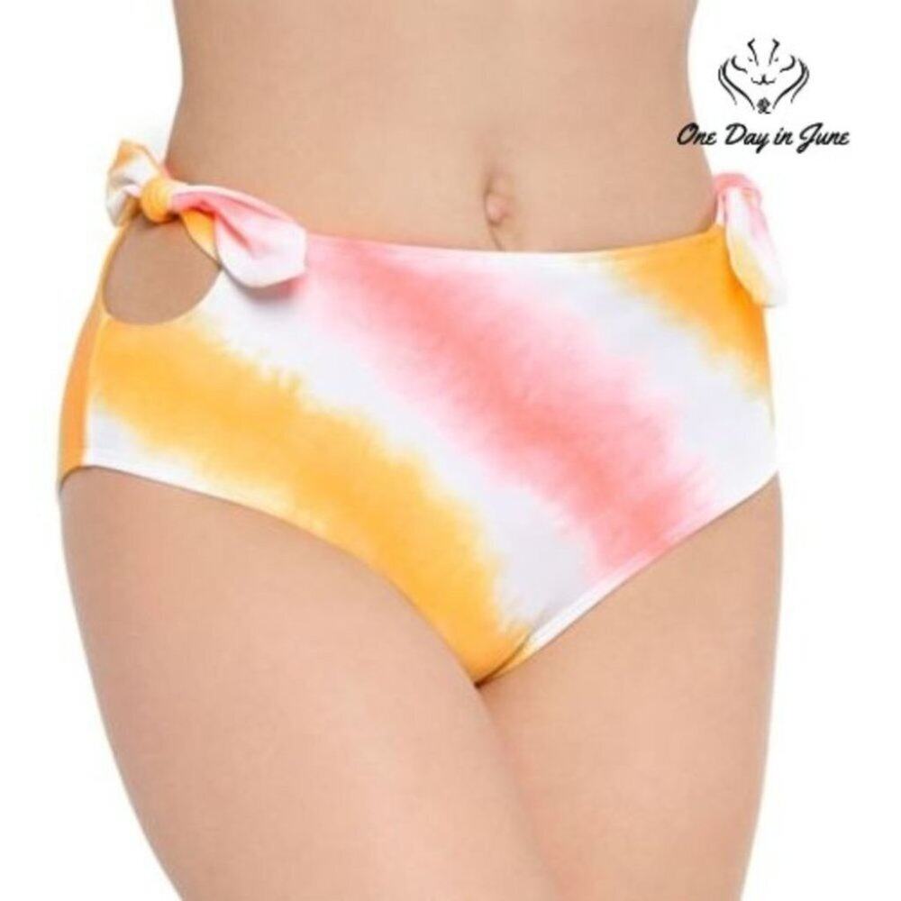 Arizona Jean Co. Juniors Tie Dye Bikini Bottom Size L